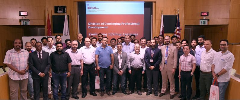 WCM-Q and Qatar Red Crescent Society (QRCS) ran a workshop on the diagnosis and management of kidney disease for QRCS doctors.