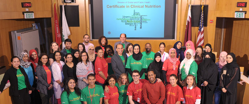 All attendees who completed the course were awarded the Certificate in Clinical Nutrition.