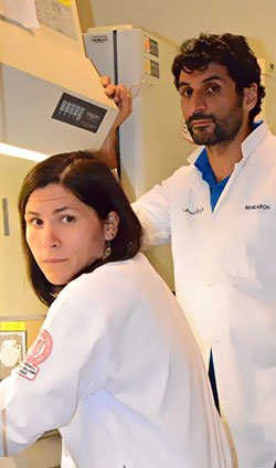 Dr. Jennifer Pasquier and Dr. Arash Rafii Tabrizi