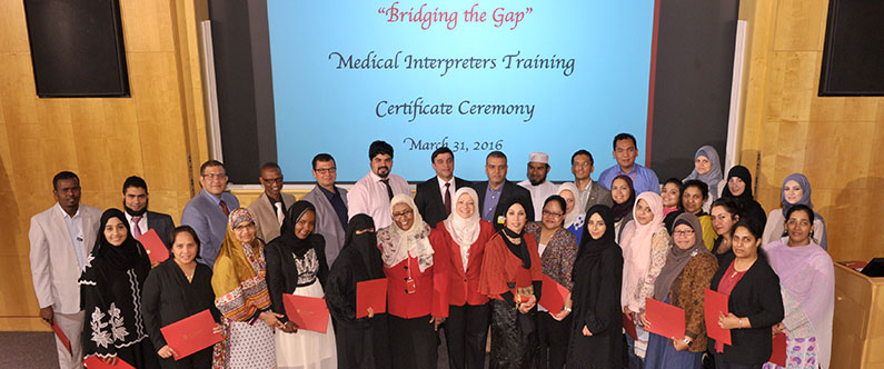 To date, the CCCHC has trained 147 medical interpreters who are proficient in 20 languages.
