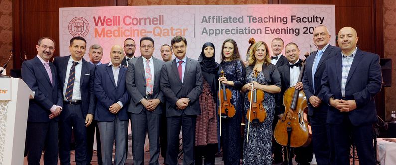 The annual event pays tribute to the contributions made by affiliated faculty to the teaching of WCM-Q medical students.