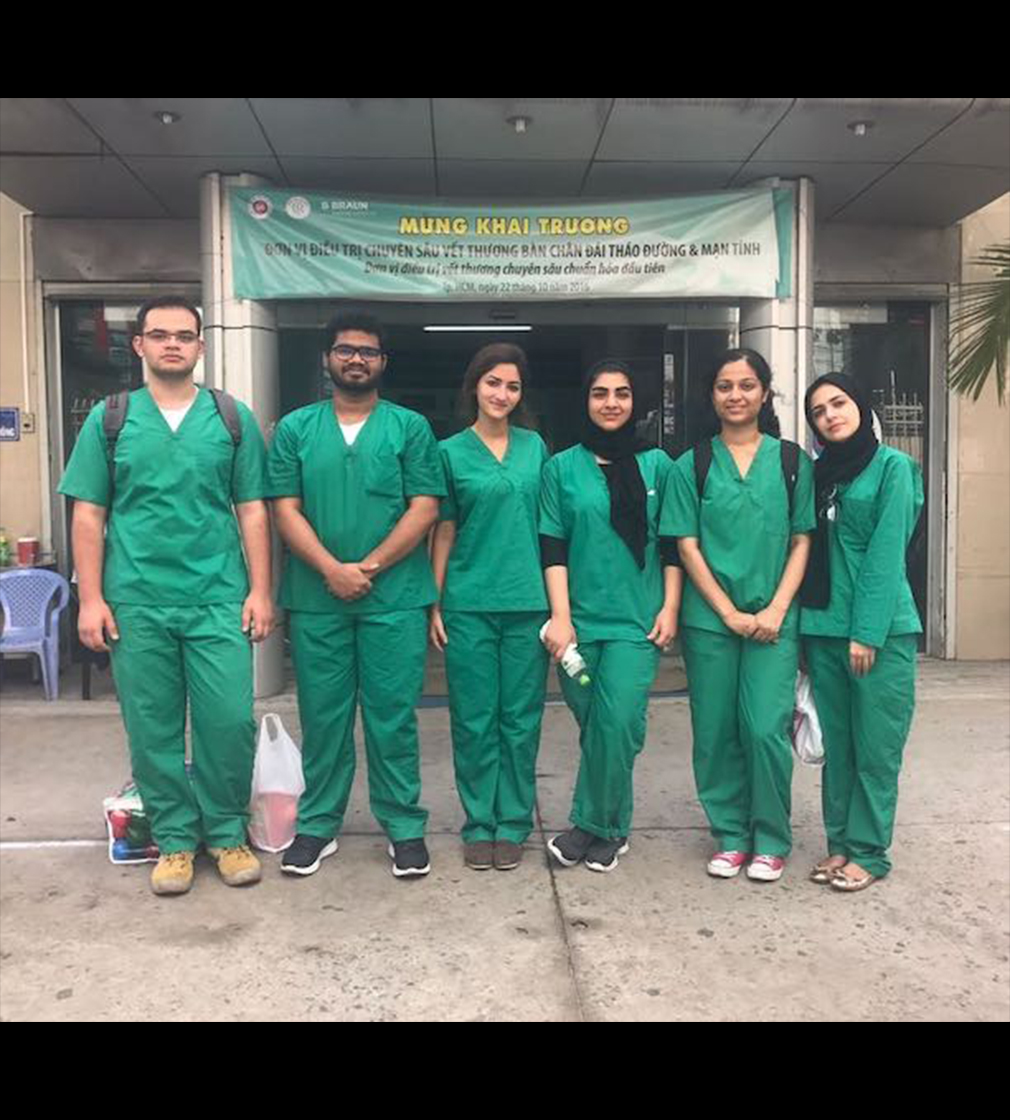 Pre-medical students learn about foreign medical systems and gain international awareness