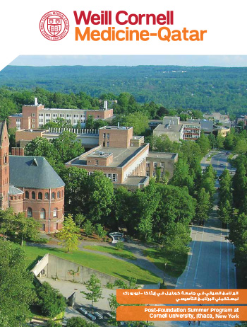 Post-Foundation Summer Program at Cornell University, Ithaca, New York