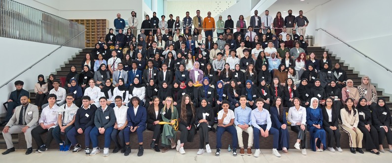 More than 200 high school students participate in WCM-Q research competition