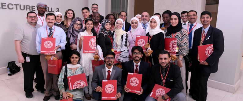 International medical students welcomed to WCM-Q