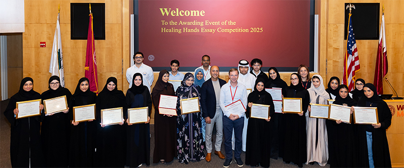 Four high school students win WCM-Q essay competition