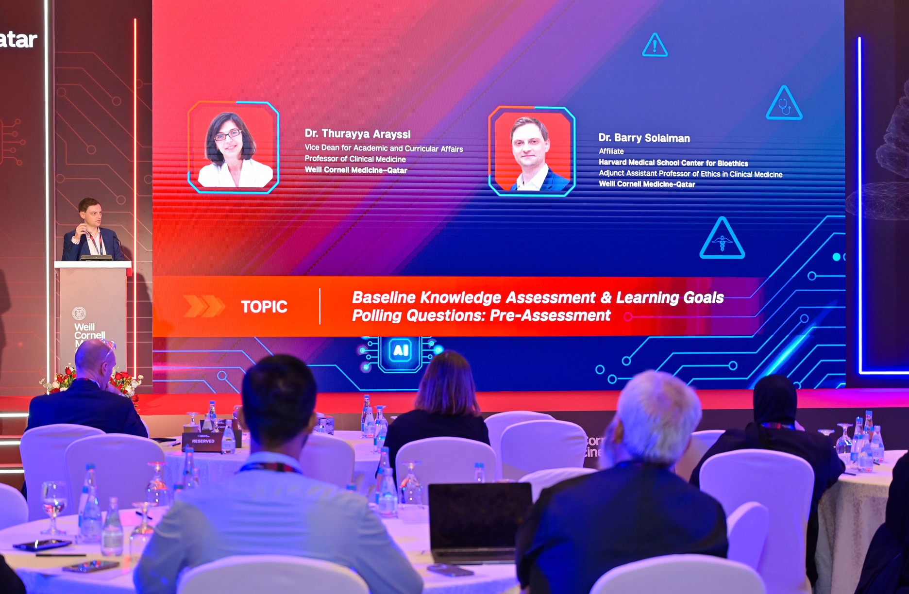 The symposium featured presentations by multiple expert speakers in the fields of law, medicine, education, and ethics.&nbsp;