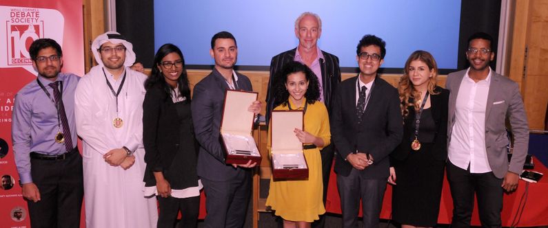 Club presidents’ clash marks 10 years of WCM-Q debate