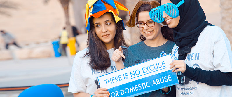 Education City pledges to stop domestic violence