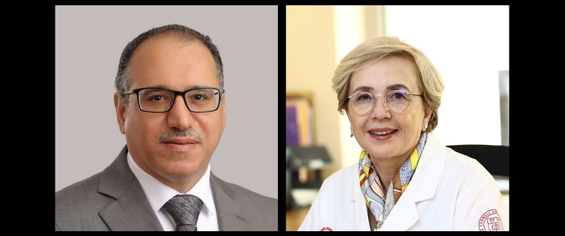 Dr. Laith Abu-Raddad and Dr. Aicha Hind Rifai spoke at WCM-Q’s Grand Rounds.