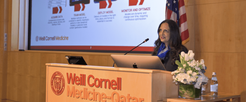 WCM-Q’s inaugural Dean’s Distinguished Lecture Series focuses on AI and healthcare