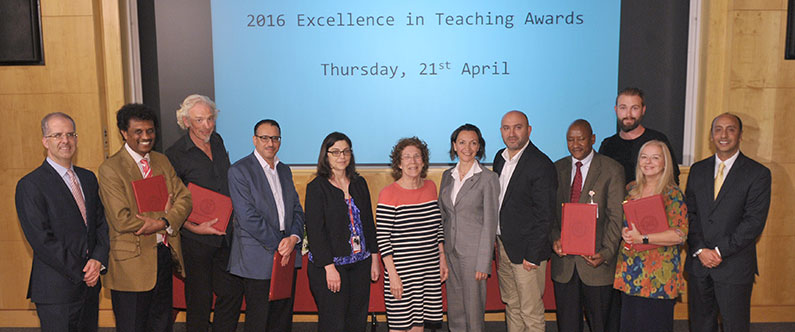 The annual awards honor the very best of teaching at WCM-Q