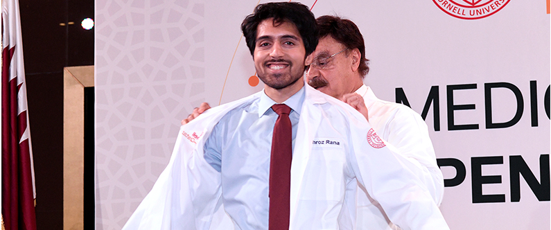 WCM-Q welcomes new medical students with White Coat Ceremony