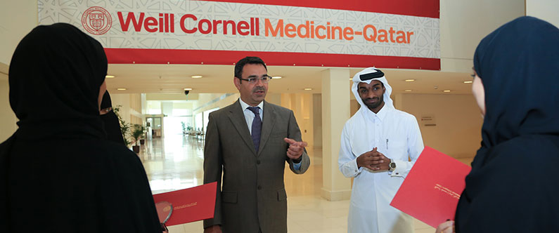 WCM-Q helps train future Qatari researchers