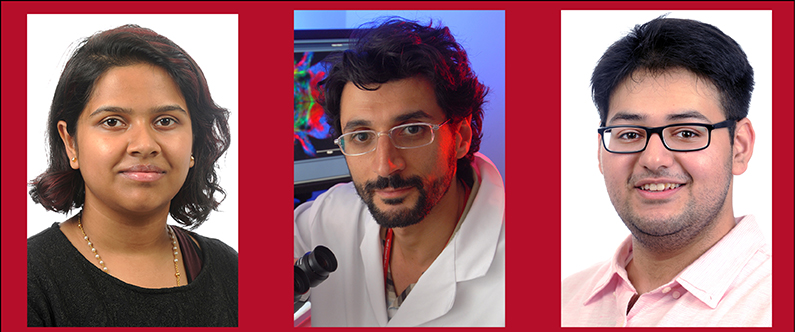 Gabriala Andrews, Dr. Jeremie Arash Tabrizi and Danyal Ahsan
