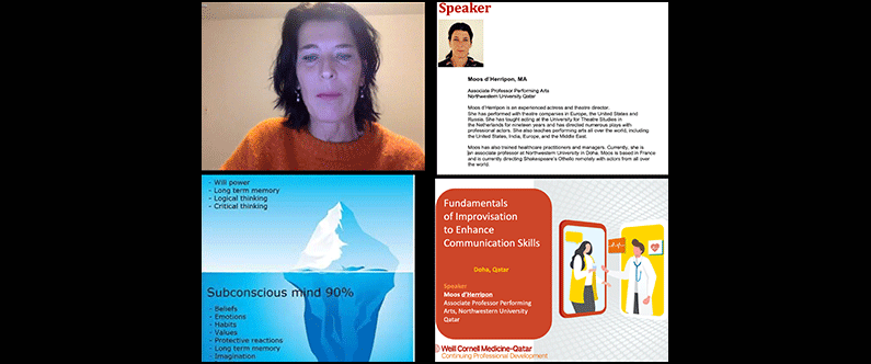 WCM-Q learns about the lessons that actors can teach healthcare professionals
