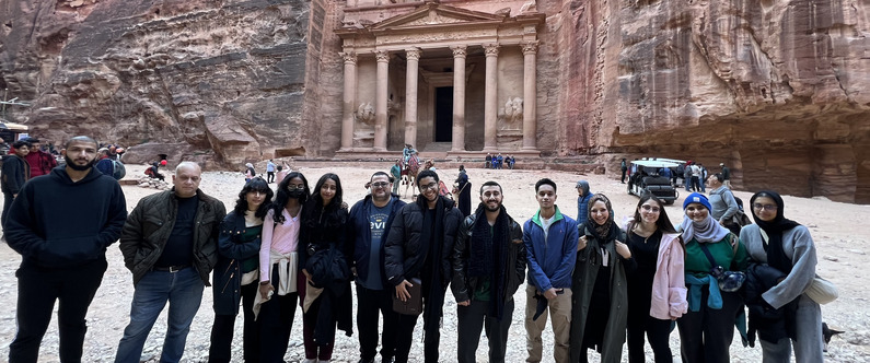 WCM-Q medical students complete educational trip to Jordan