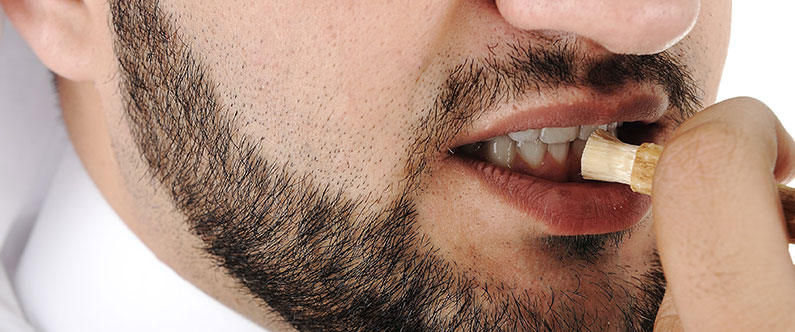 Almost a third of Qataris said they use miswak to clean their teeth.