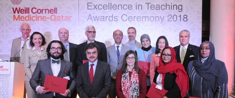 WCM-Q's annual Excellence in Teaching Awards honor the faculty who make WCM-Q great.