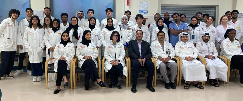 WCM-Q pre-medical students visit HMC to learn about medical physics