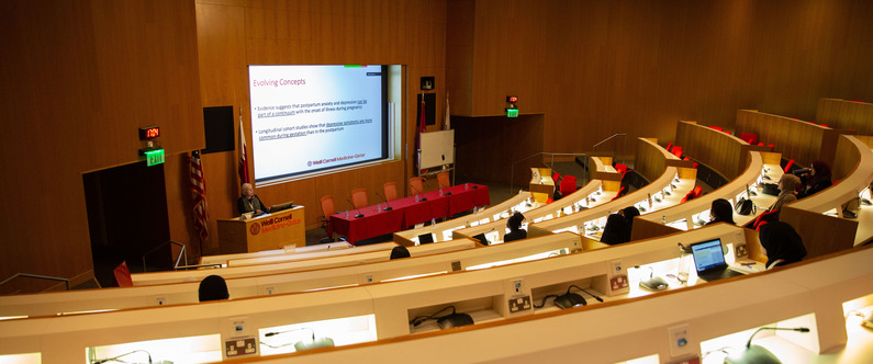 WCM-Q workshop discusses peripartum disorders
