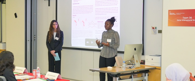 Local and regional high schools participate in WCM-Q research competition