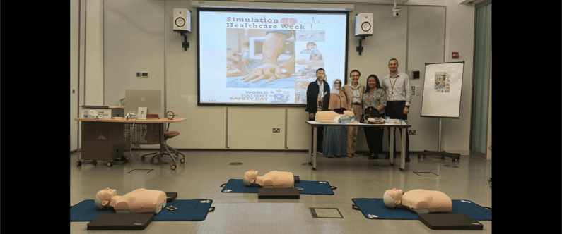 WCM-Q Clinical Skills and Simulation Lab marks Healthcare Simulation Week with hands-on CPR activity