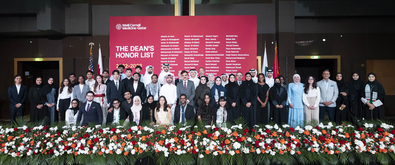 WCM-Q recognizes 55 high-achieving foundation and pre-medical students.