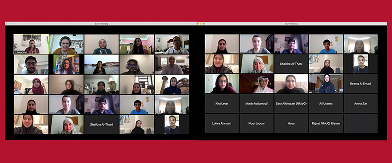 WCM-Q and NMoQ collaboration allows students to investigate COVID-19