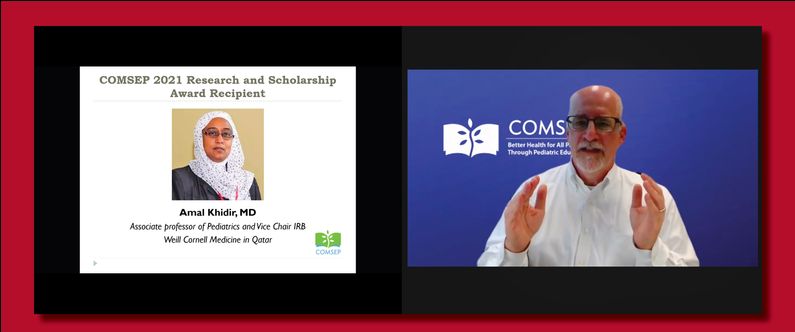 WCM-Q pediatrician wins prestigious scholarship award