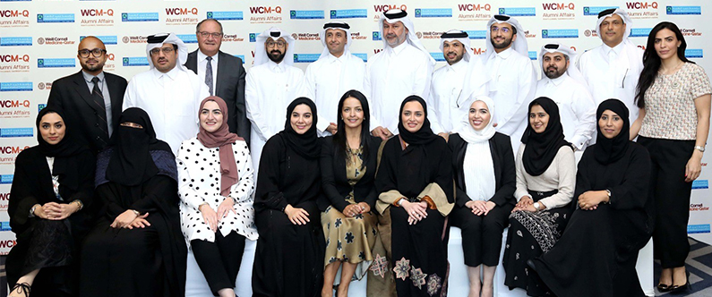 WCM-Q alumni and HMC doctors completed the internationally recognized ILM 5 Certificate in Leadership in Management program.