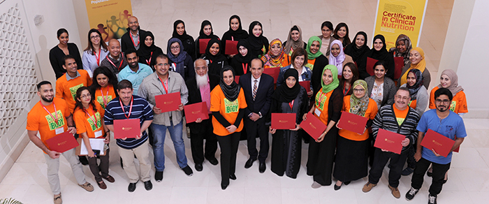 WCM-Q certificate course spreads the word about sound nutrition