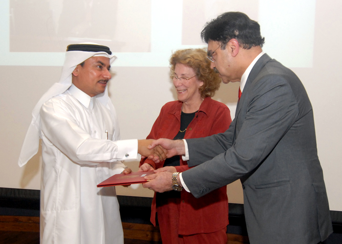 Dr. Abdul Latif Al Khal, Dr. Marcelina Mian, and Dr. Javaid Sheikh