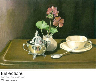 Painting by WCMC-Q Student