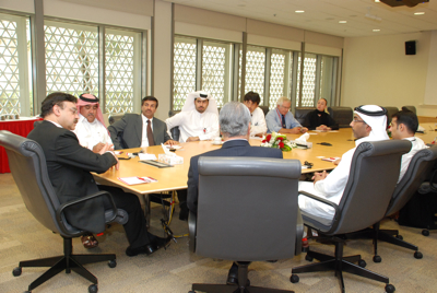 WCMC-Q Focus Group in Dean's Boardroom of College