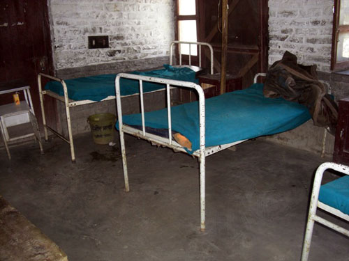 A hospital ward in Nepal--it's crucial for visiting doctors to know locals so they communicate effectively and maximize their impact, imparting knowledge and improving facilities that already exist.