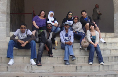 Watts and Students in Portugal