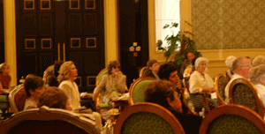 Audience at WCMC-Q Panel Discussion