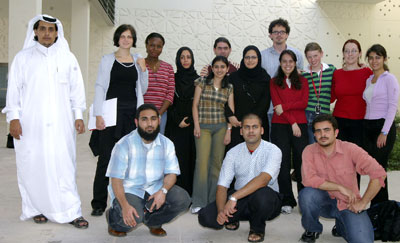 The Class of 2008. (Not in the photograph: Aisha Yousuf.)