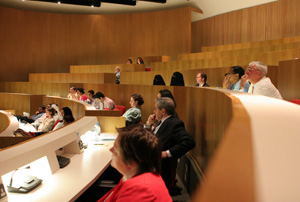 Presentations on ‘Topics in Public Health’ attracted faculty members, staff, students and guests.