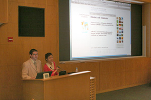 After having spent months compiling data on diabetes, Subhi Al Aref and Maryam Shafee present their findings.