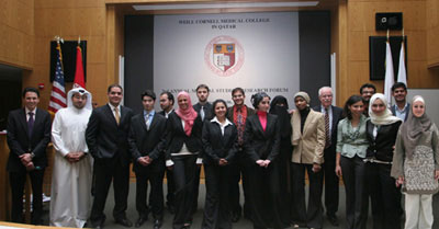 The Annual Medical Student Research Forum is a highlight of the academic year at WCMC-Q.