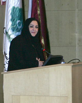 Keynote speaker Dr. Ghalia Al-Thani: “seek more knowledge and find the answers.”