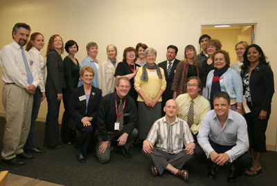 Writing round table: faculty from across Education City and beyond met at WCMC-Q to discuss 'writing in the disciplines', April 20.