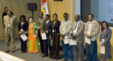 Online course certificate presentation
