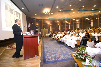 There has been huge progress in the care of kidney transplant patients in the past 50 years, Dr. Suthanthiran told the audience at HMC on World Kidney Day.